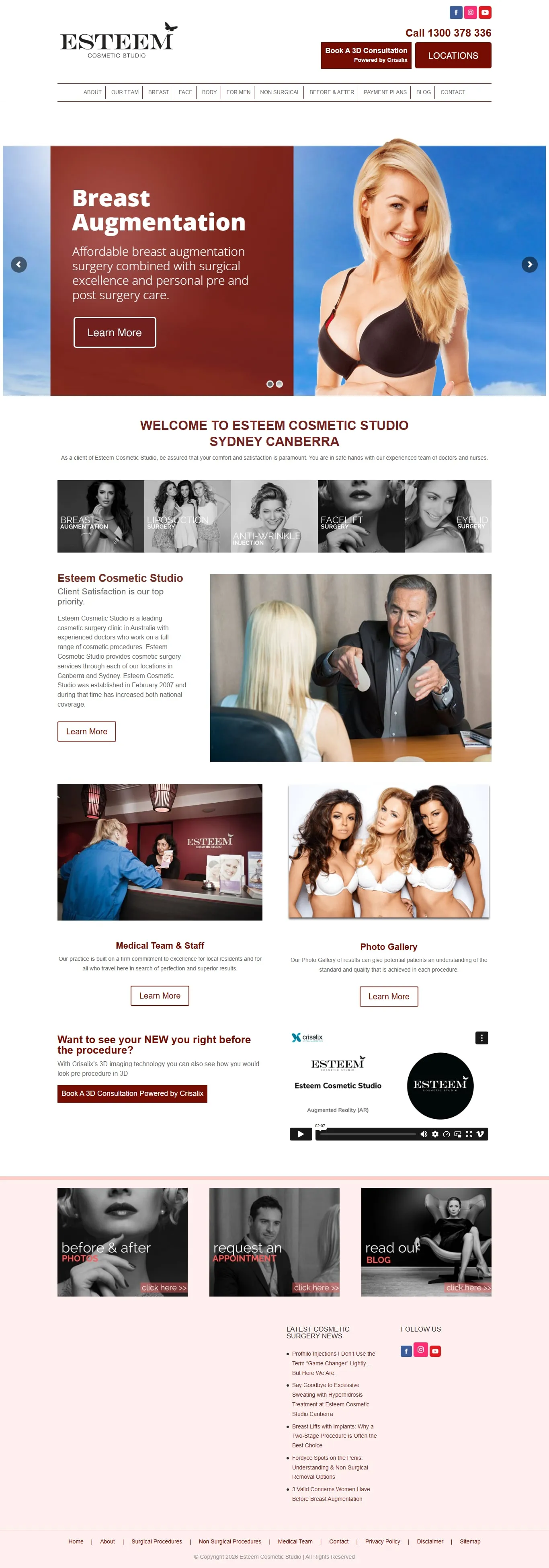 Cosmetic surgery clinic, screenshot 1 of 1, open larger