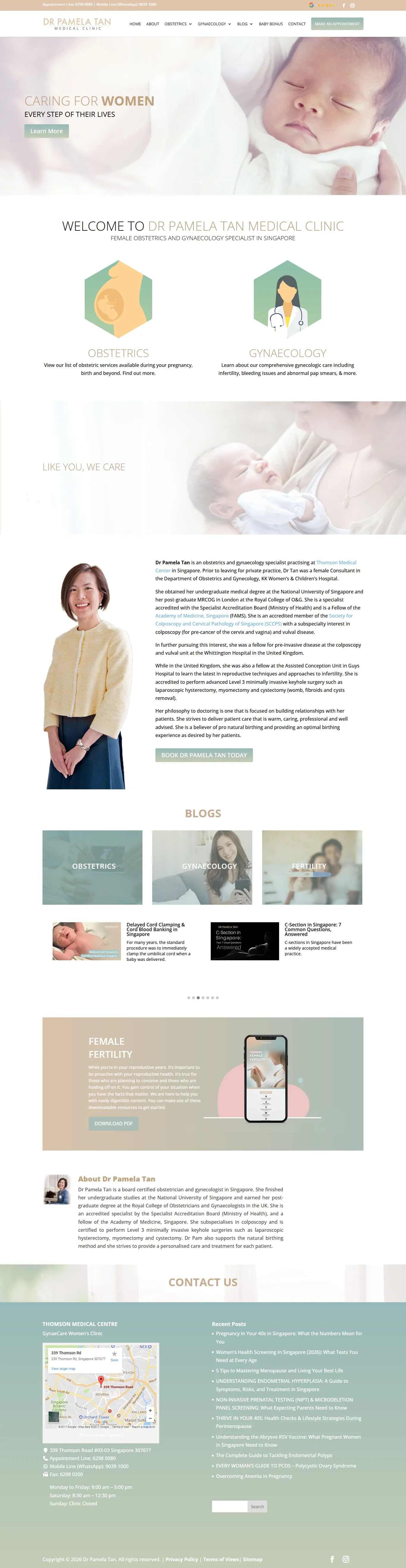 Obstetrics & gynaecology specialist, screenshot 1 of 1, open larger